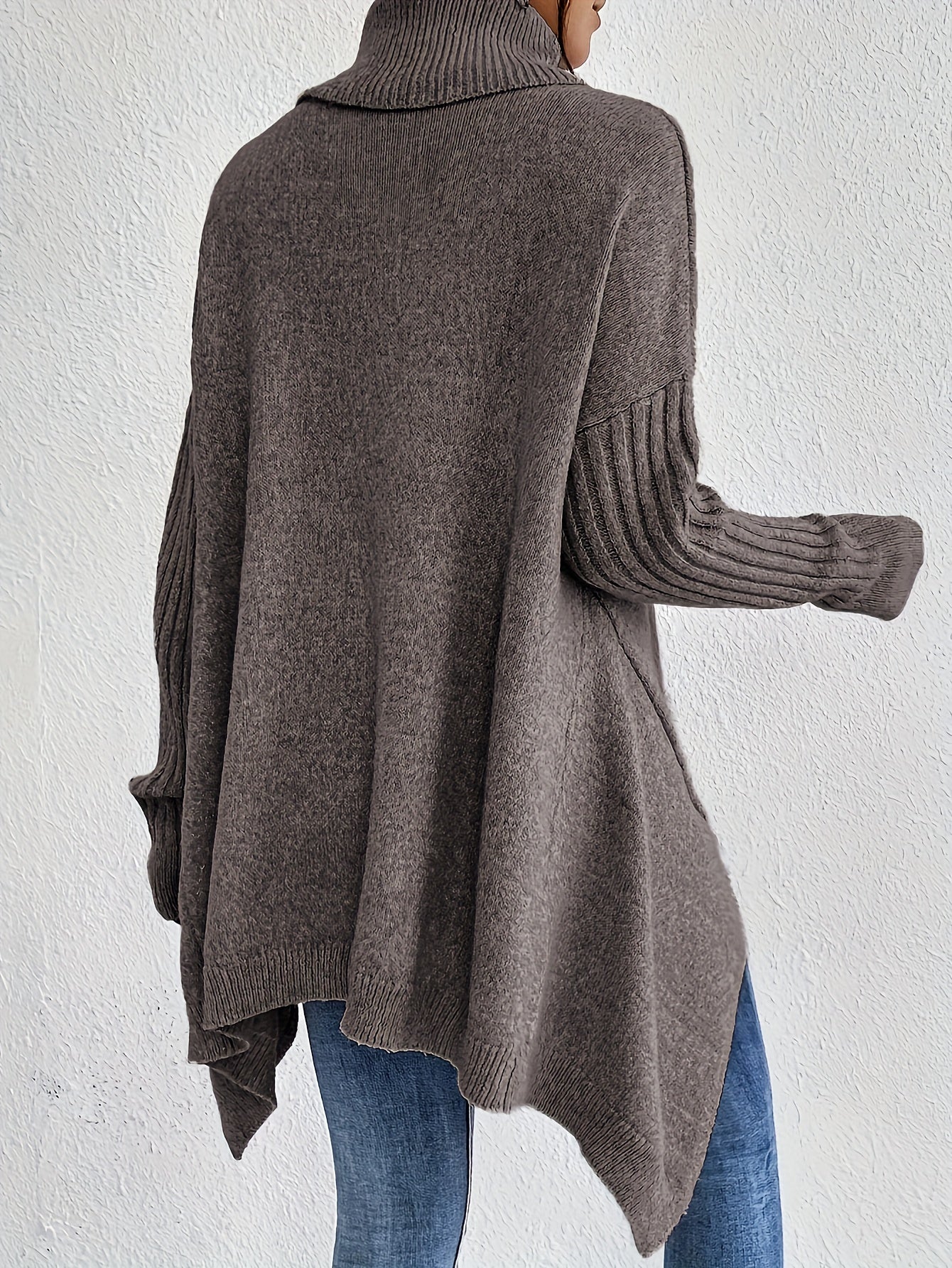 Tahlia | Casual Long Sleeve High Neck Sweater