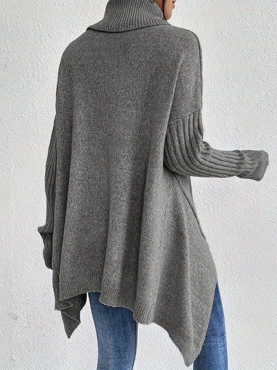 Tahlia | Casual Long Sleeve High Neck Sweater