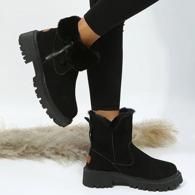 Luisa - Comfortable Winter Boots With Side Zipper