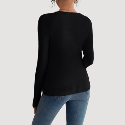 Susan | Elegant V-Neck Sweater