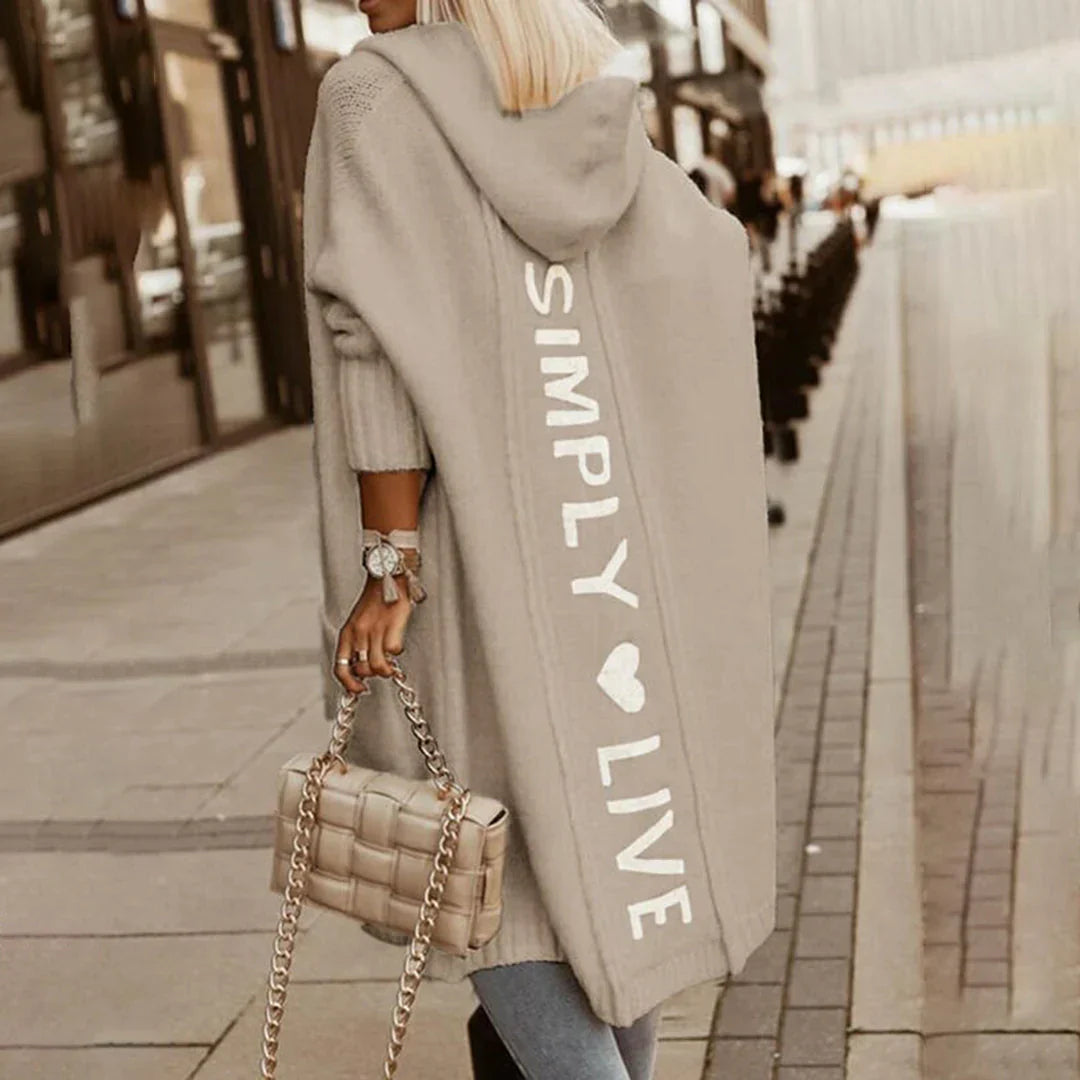 Johani | Extended Length Hooded Cardigan