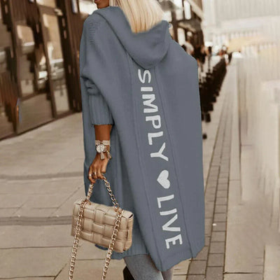 Johani | Extended Length Hooded Cardigan