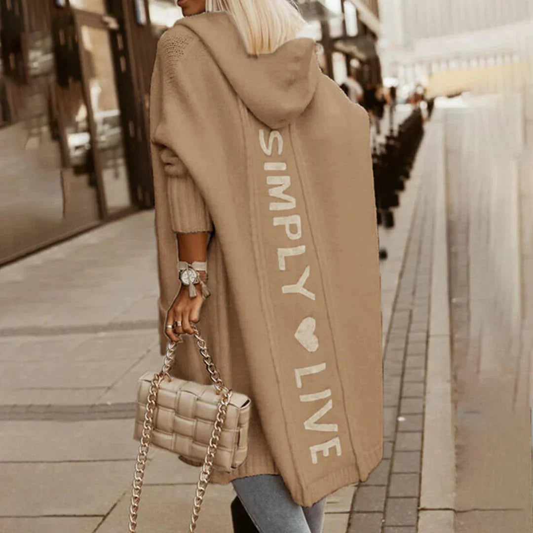 Johani | Extended Length Hooded Cardigan