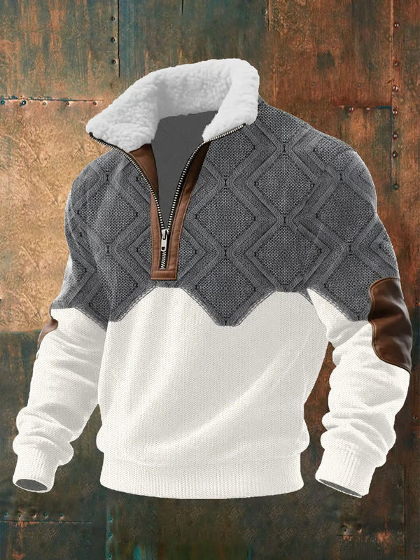 MAXIM™ | ZIPPERED PULLOVER WITH LINED COLLAR