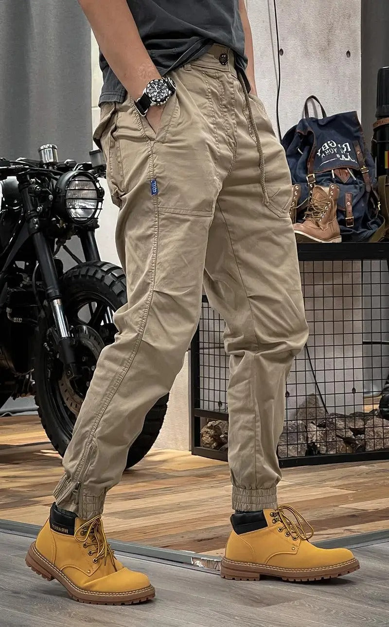 Lucas™ - Slim Fit Cargo Pants with Practical Pockets